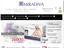 Tablet Screenshot of miradiva.ru